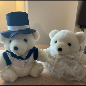 Wedding Bear Plush Set